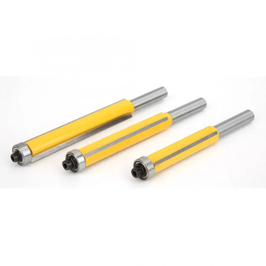 3 шт. концевые фрезы 8 мм с подшипником | Инструменты