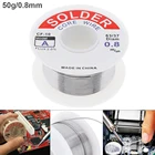 Катушка для паяльника, Оловянная провод с канифолью для электрического паяльника, 6337 50 г100 г, 0,8 мм, 1,0 мм, 1,2 мм, 2% мм