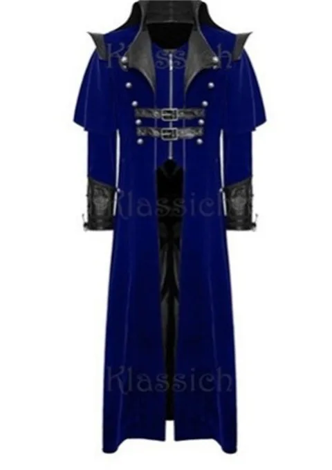 

Cosplay Costumes Medieval Halloween Vintage Goth Master Dark Costume Hooded Men Coat Plus Size Jacket Gothic Movie Outfits Tops