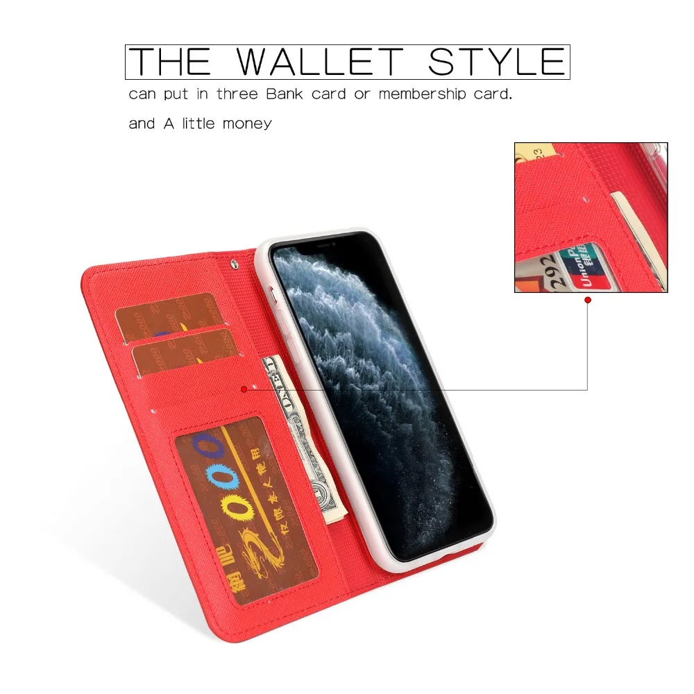 Для IPHONE 11/11 PRO/11 pro Max XR XS X 8 7 Plus 2in1 съемный магнитный кожаный чехол-подставка для samsung S10 Plus S10