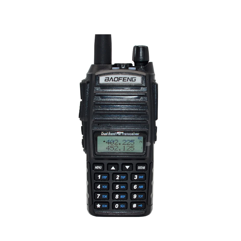Baofeng двухстороннее радио UV-82 рация 8 Вт 128 канал двухдиапазонный УКВ 136-174 МГц 400-520 МГц Портативный Baofeng UV82 радиоприемник