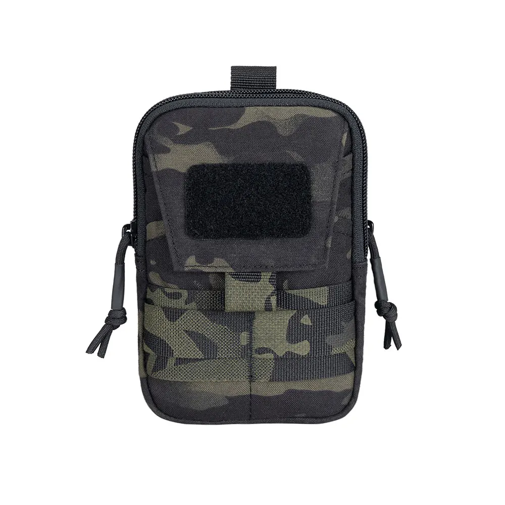 Multicam Black Отличная Элитная тактическая поясная сумка для телефона в стиле милитари Molle Money EDC, поясные сумки для мобильных телефонов - Цвет: Multicam Black