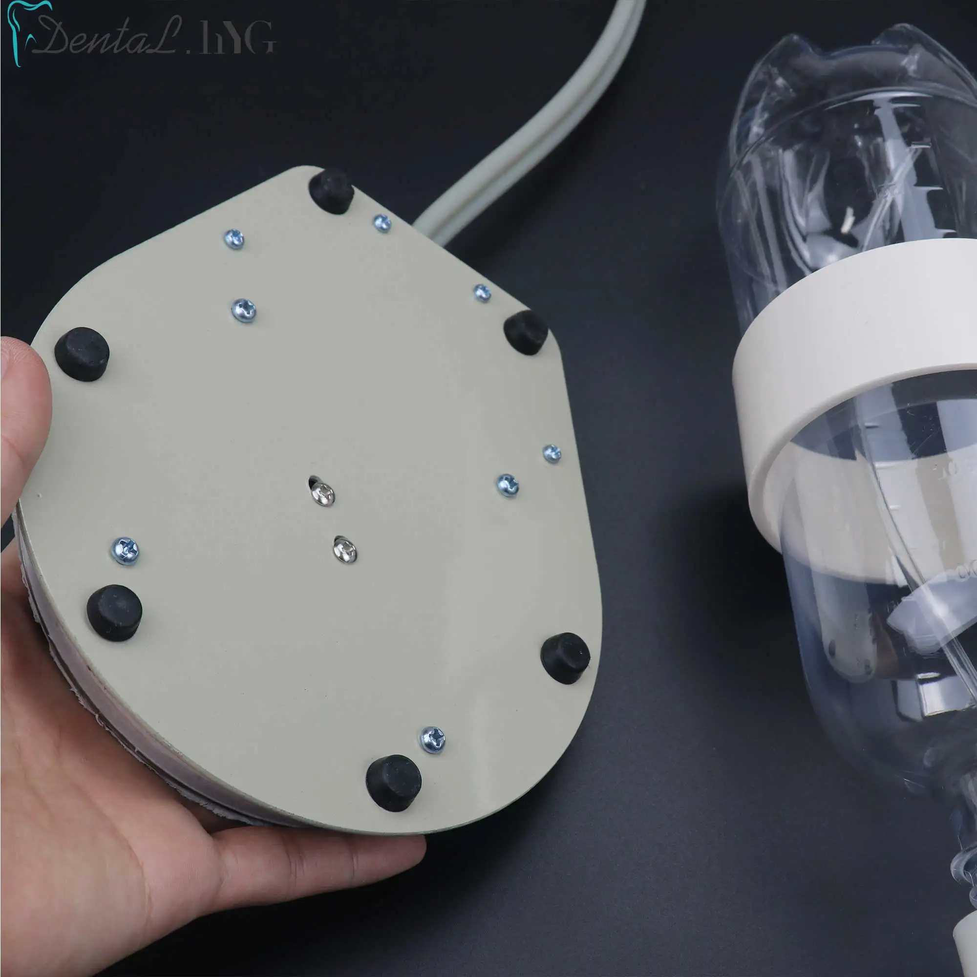 New Dental Lab Portable Weak Suction Turbine Unit Air Compressor 3 Way Straw Wall-mounted | Красота и здоровье