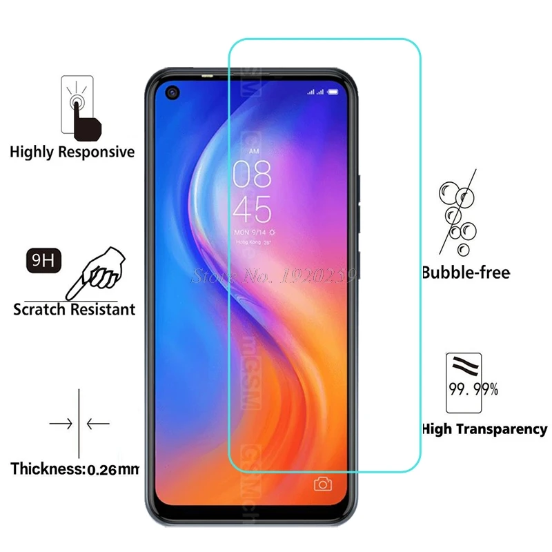 Закаленное стекло для Tecno Camon 12 15 Spark 4 5 Go Power Air Pro защитная пленка экрана Pouvoir 3 Plus |