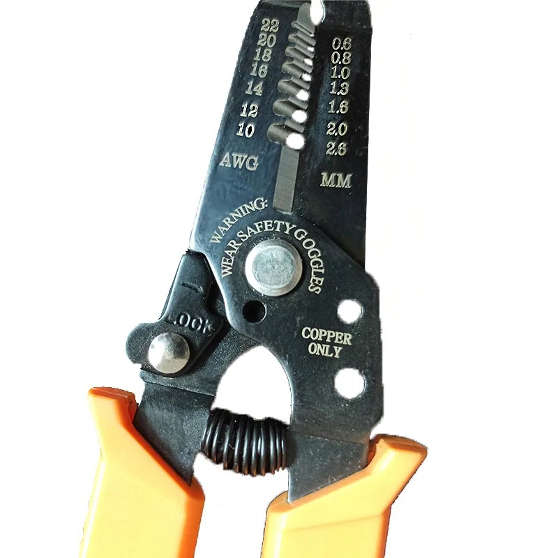 6 дюймовые портативные обжимные плоскогубцы для зачистки проводов обжимной