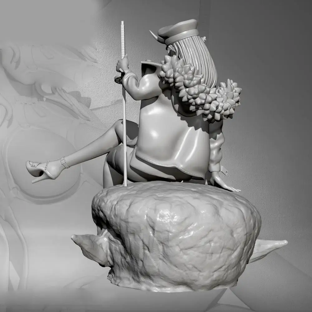 

Montessori Devil Commander Resin Soldier White Mold DIY Manual Static Figure 2546 Model