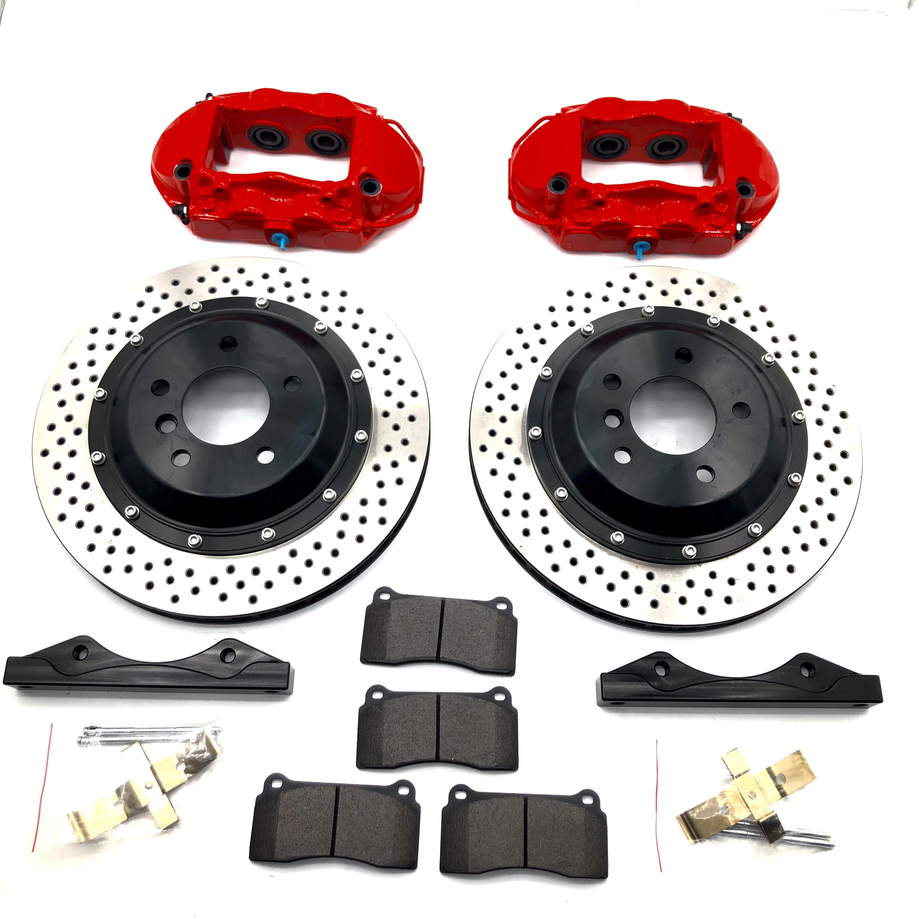 Jekit автомобильный тормоз 4 горшка суппорт цвет под заказ с просверленным дисковым