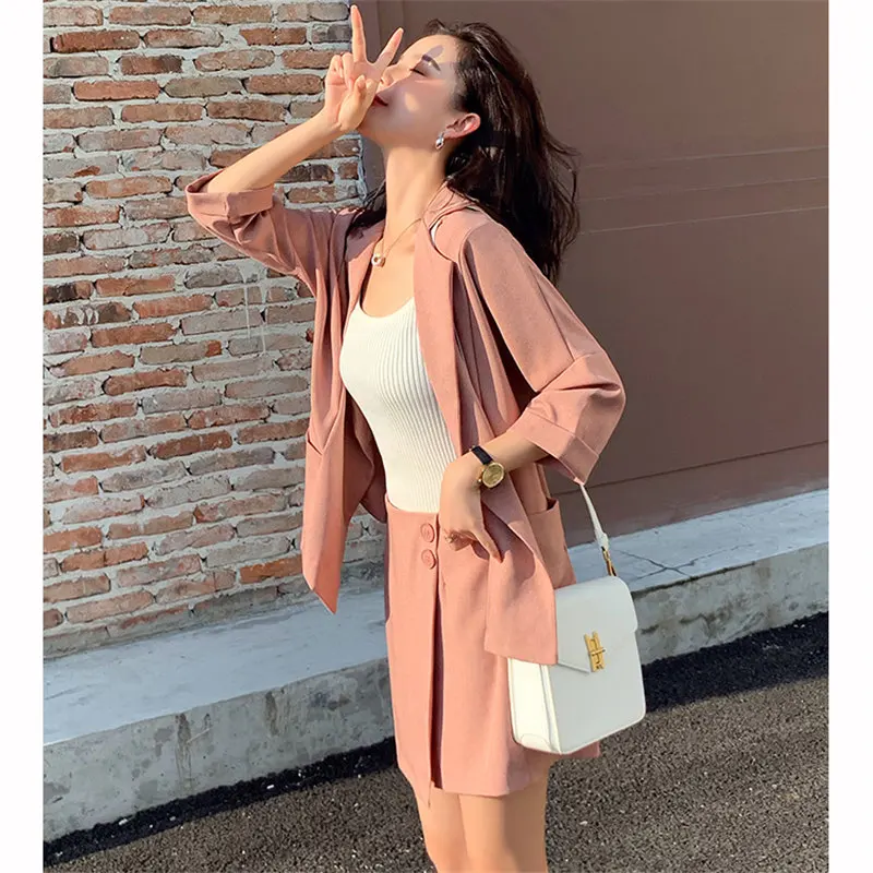 Женский офисный костюм-двойка Alien Kitty Элегантный Привлекательный пиджак и