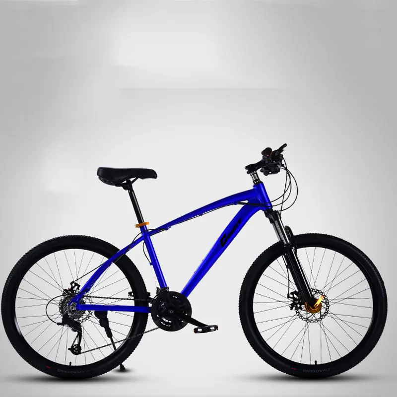 

Mountain Bike 26 Inch Aluminum Alloy Double Disc Brake speed Off Road Shock Absorber Student Bicycle