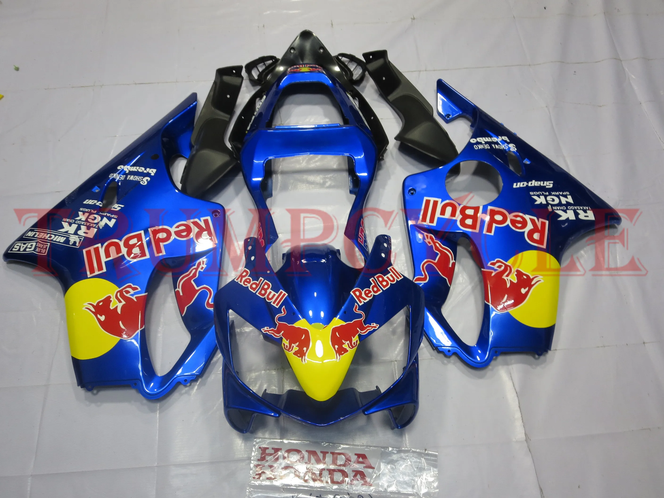 

Motorcycle Bodywork Aftermarket Fairing Body Kit Injection mold for Honda CBR 600 F4I 2001-2003 CBR600 FS 01 02 03 Redbull