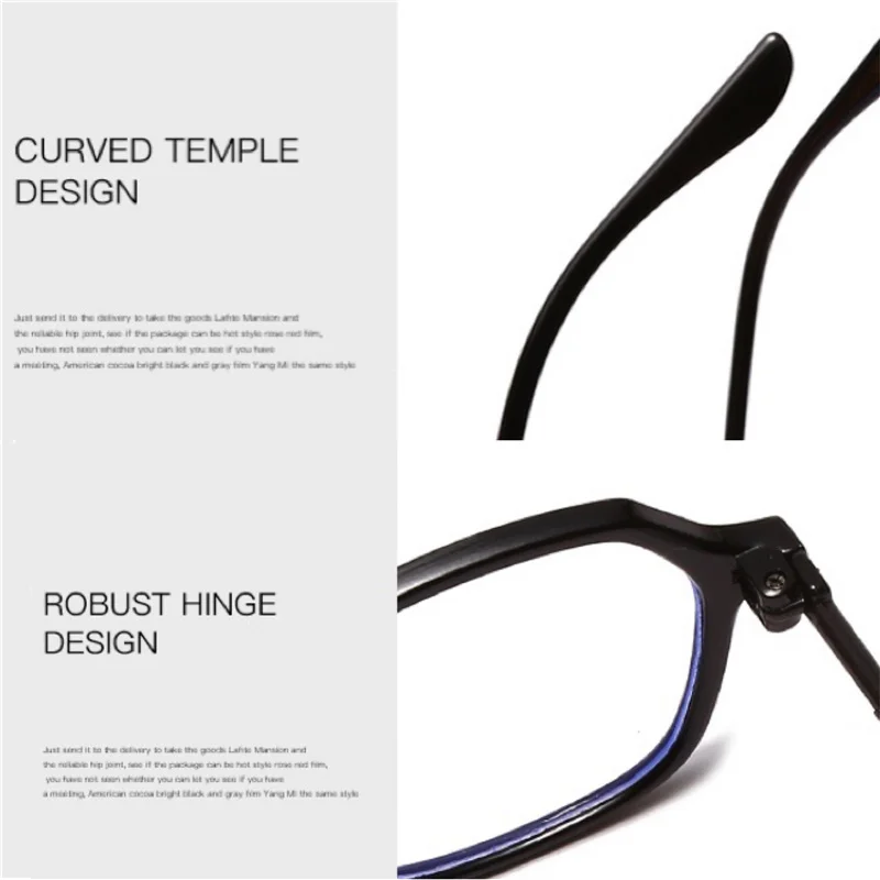 

Anti-blue Glasses Men Women Retro Round Metal Frame Anti Blue Light Decorative Glasses Computer Gaming Glasses for Women Men