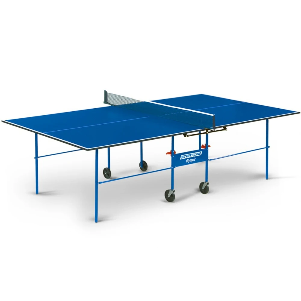Теннисный стол Olympic Blue с сеткой | Спорт и развлечения