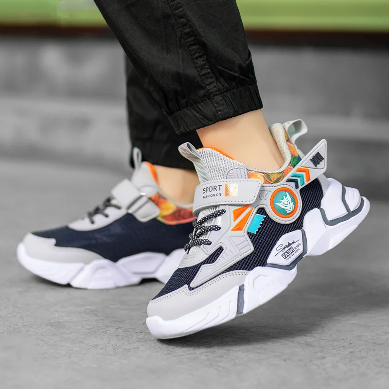 

Autumn Children Shoes Breathable Mesh Sports Shoes for Boys Fashion Casual Kids Sneakers Boys Running Shoes Chaussure Enfant