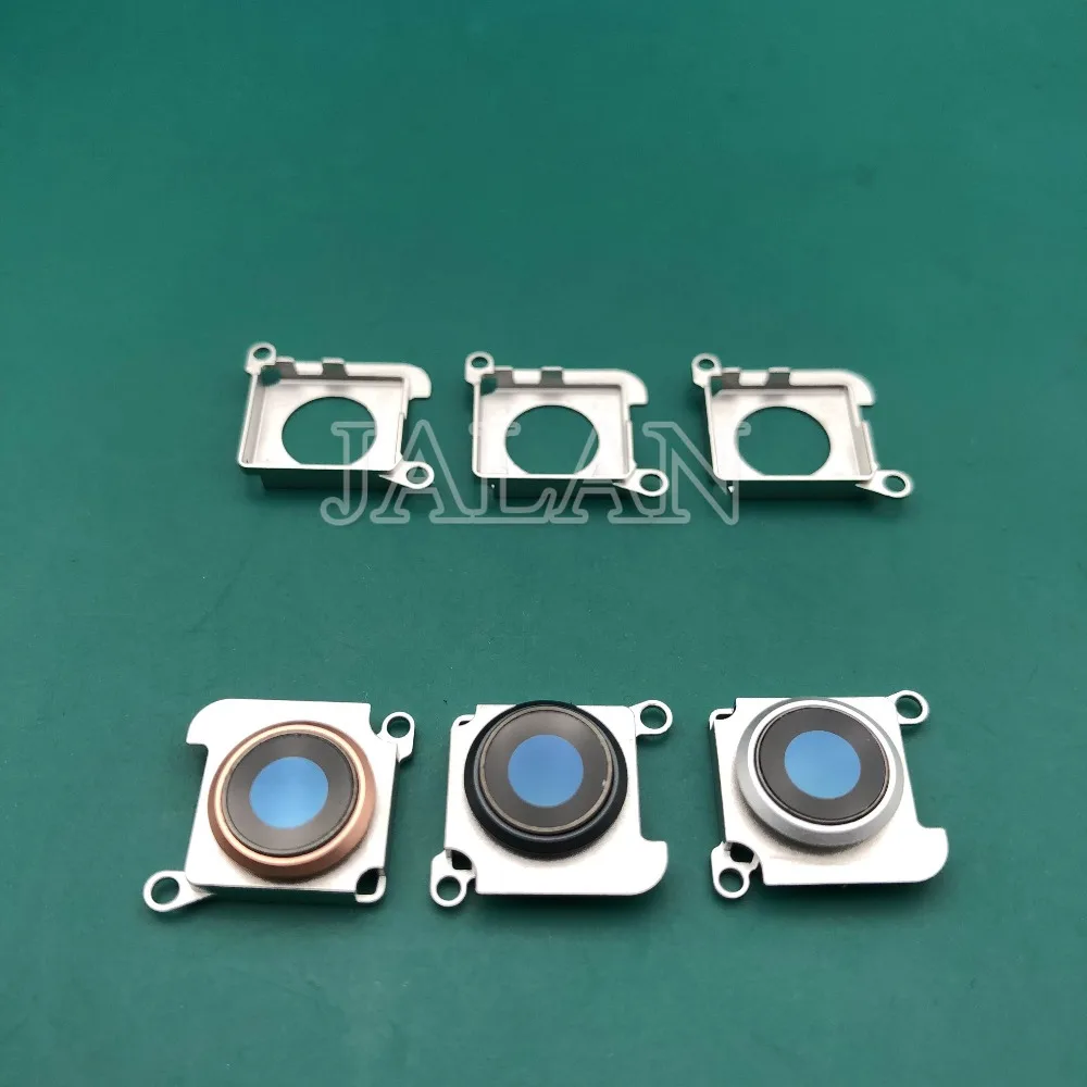 Оригинальный объектив задней камеры с металлическим держателем для IP 8 8P