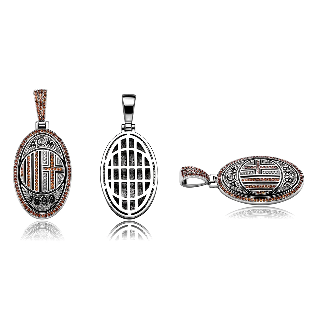 OYOGAA Высокое качество сверкающий кубический цирконий Геометрия масляная капля