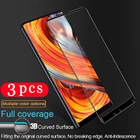 3 шт. 3D полное покрытие для xiaomi mi mix 2s 2 3 Закаленное стекло mi max 2 3 Защита для экрана телефона на стекло защитная пленка для смартфона
