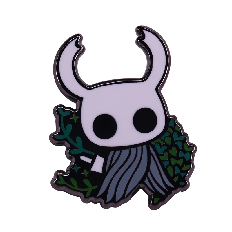 Полый рыцарь Эмаль Булавка игра Fangamer тень Брошь Косплей Аксессуары|Броши| |