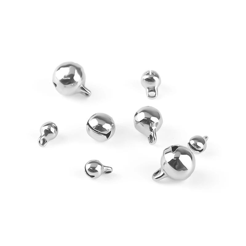 Semitree 20 шт. 316 нержавеющая сталь тонкая полировка маленький звонок сделай сам