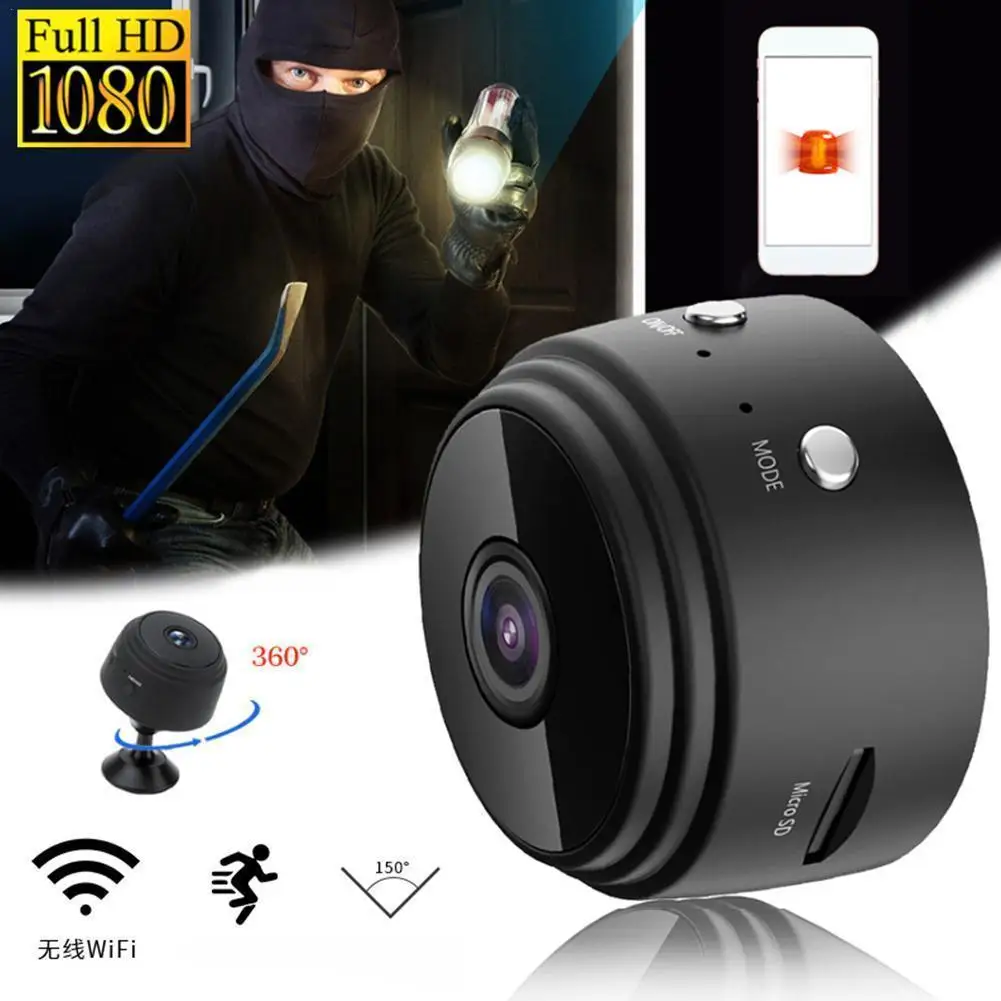 

Camera Full HD Small Wifi Camera IP Mini Camcorder IR Night Vision Micro Camera Motion Detection Support Phone APP
