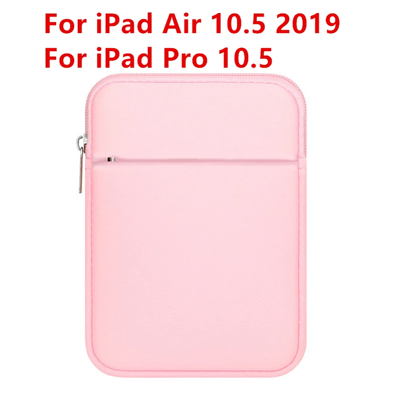 Pink 10.5 Чехол для планшета для iPad 9,7 Чехол Мягкий рукав чехол для iPad Air 2/1 Pro 10,5 Pro 11 Air 10,5 10,2 Мини принципиально Капа - Цвет: Pink 10.5