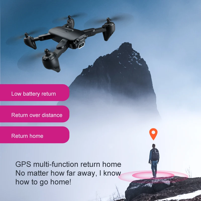 

Радиоуправляемый самолет F6 GPS Дрон 4K камера HD дроны со встроенным WiFi оптический поток складной Радиоуправляемый квадрокоптер Профессионал...