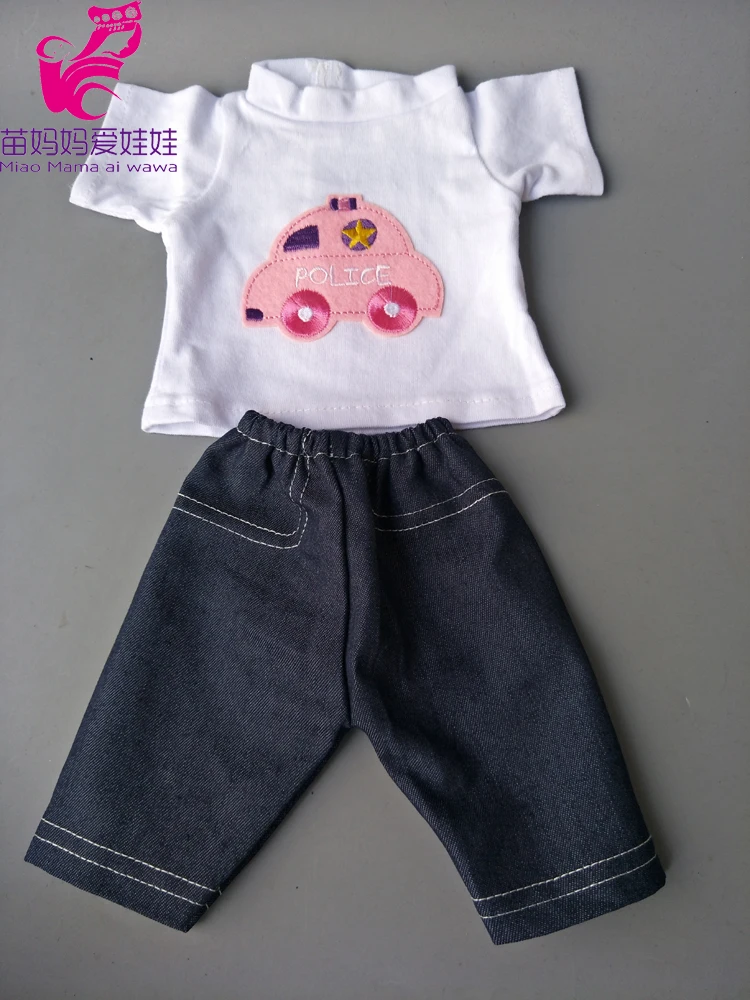 Кукла-младенец Блесток рубашка одежда с вышивкой в виде птички для 18-дюймовой