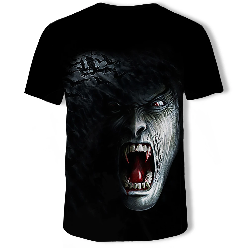 Fangs футболка вампира Роки ужас Сумерки Баффи го Хэллоуин Лето Новая мода Топ