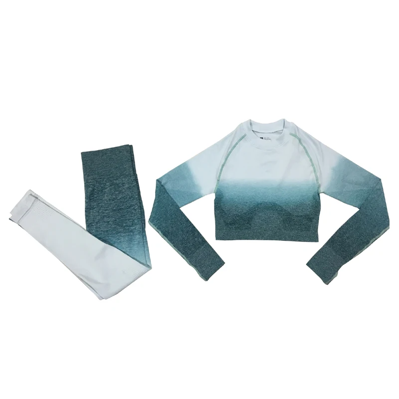 

2 Piece Set Women Seamless Yoga Set Sport Outfits Women Leggings Workout Gym Suit Fitness Sport Sets Gym Set Women Workout Set