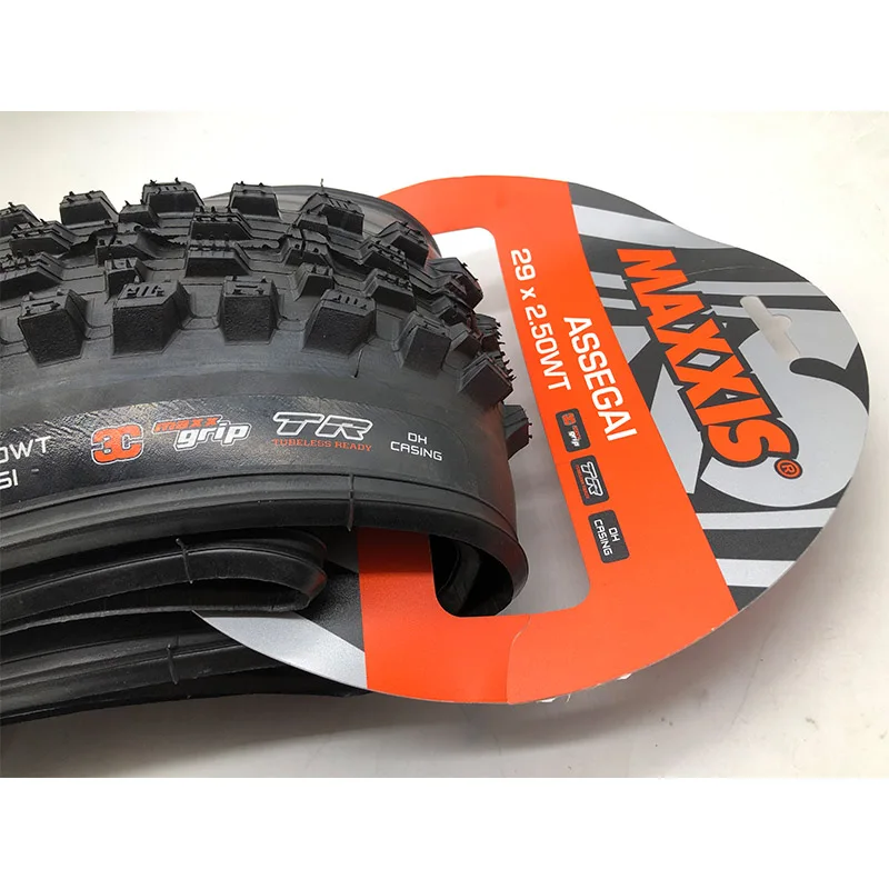 MAXXIS ASSEGAI Downhil шина 27 5/29 дюймов бескамерная Складная 29X2.5 горная внедорожная DH