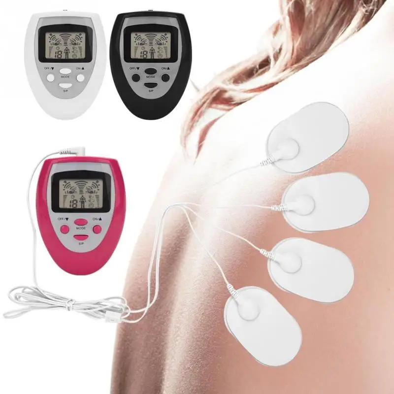 Электрический Массажер импульсный для плеч и шеи акупунктурный стимулятор мышц