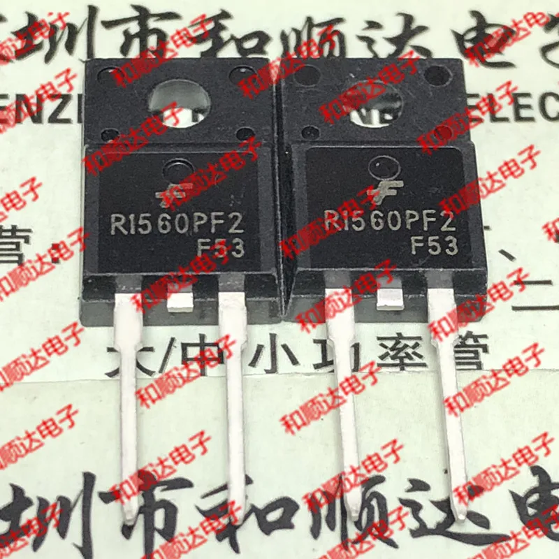 

5 шт./лот ISL9R1560PF2 R1560PF2 TO-220F 600V 15A