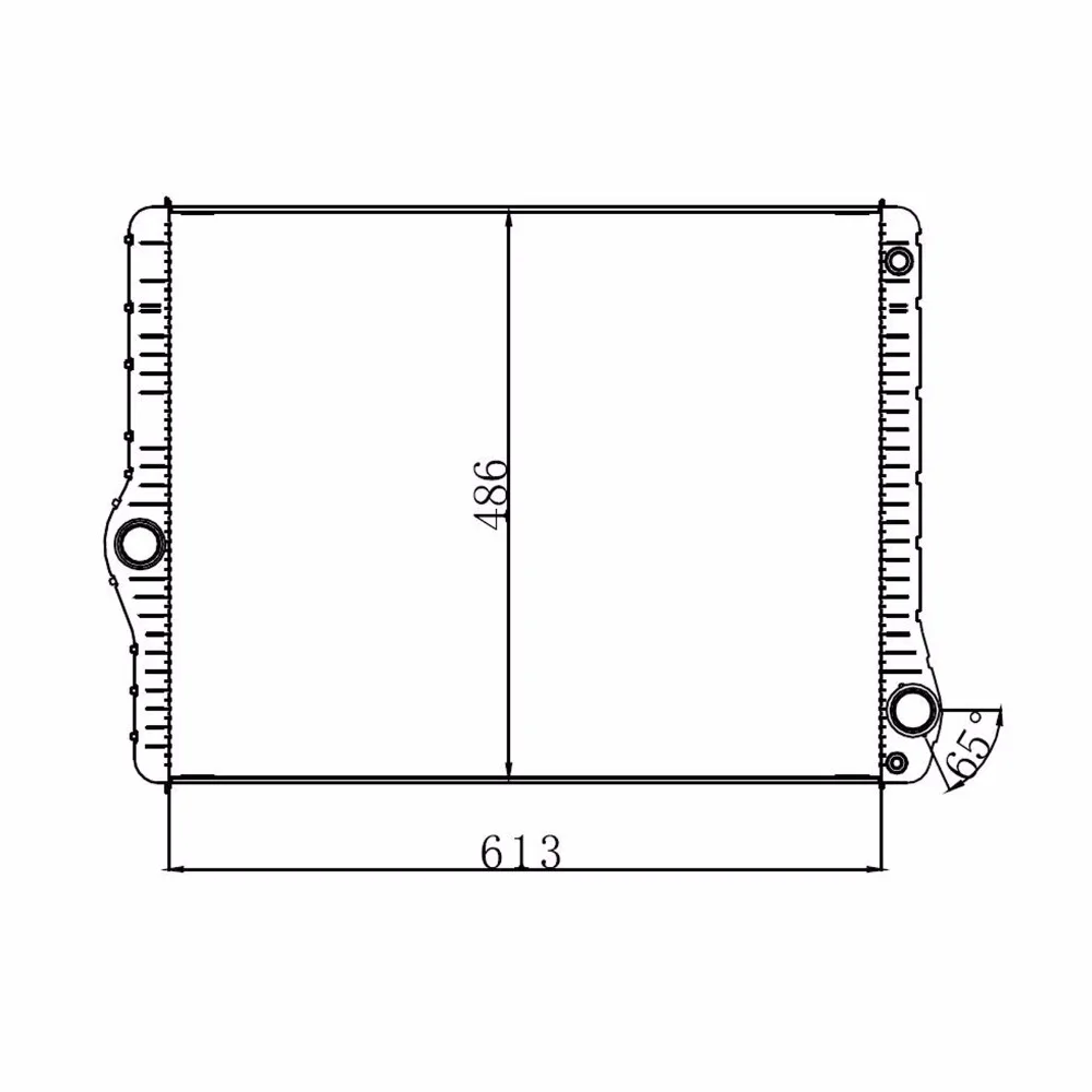 Car Radiator For BMW 5 7 F10 F18 523i 528i 530i 730i F01 F02 F03 F04 AT MT 2.5 3.0 2008-2015 N53B30A | Автомобили и мотоциклы