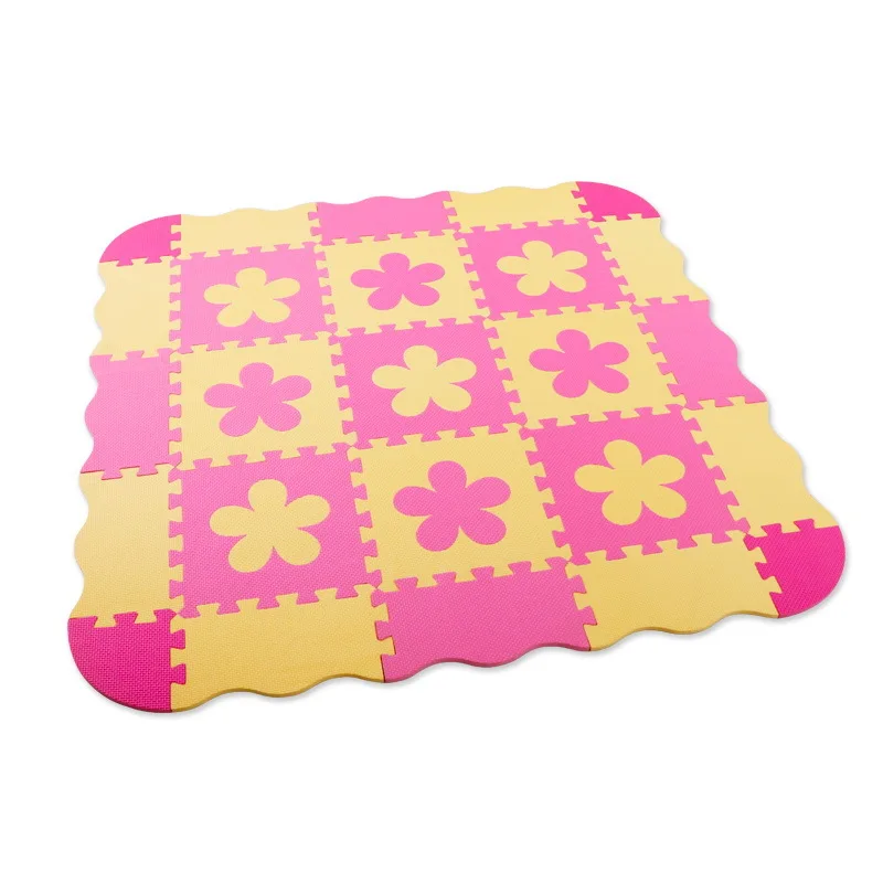 Игровой коврик из пены EVA с забором детские головоломки коврики для пола толстый