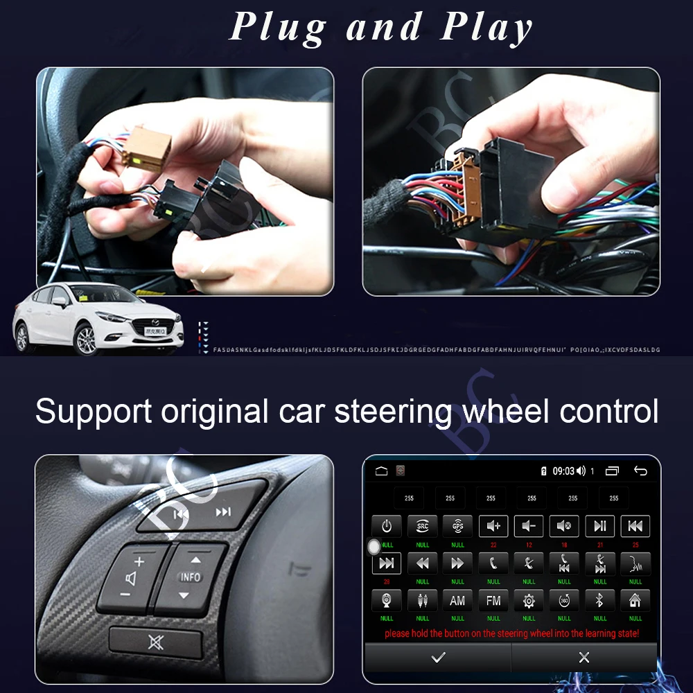 9 &quotAndroid 10 0 автомобильный мультимедийный плеер GPS стерео для Toyota RAV4 2007-11 навигация