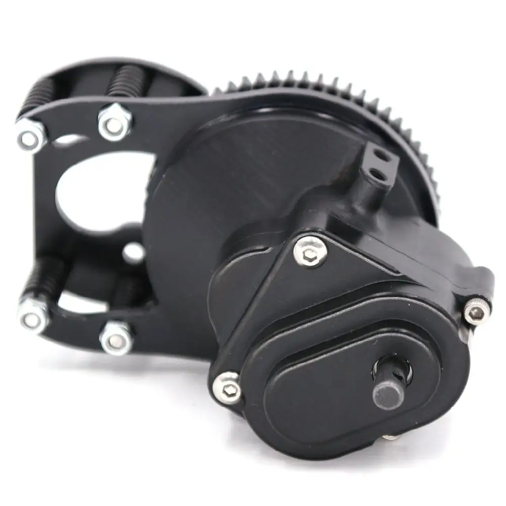 1/10 RC автомобильная коробка передач цельнометаллическая с прямой передачей для