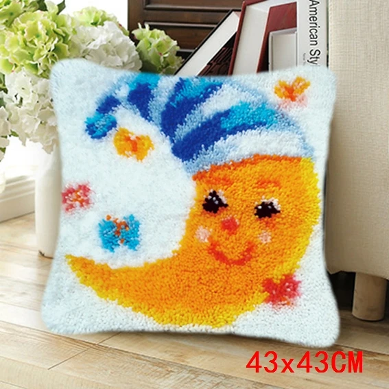 diy animal series exquisite coarse wool cross stitch carpet embroidery 3d segment embroidery pillow handmade material package free global shipping