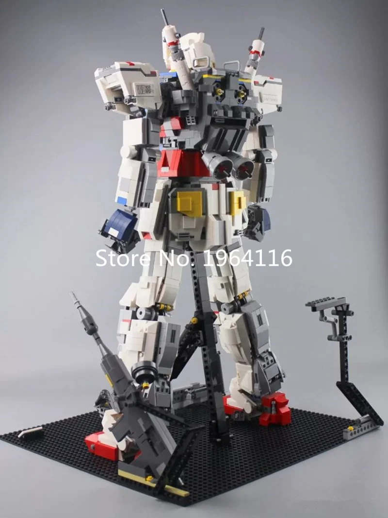 Новые идеи серии 1: 60 Gundam RX-78-2 Модели Строительные блоки наборы с фиксированным кронштейном классические MOC Creator игрушки для детей