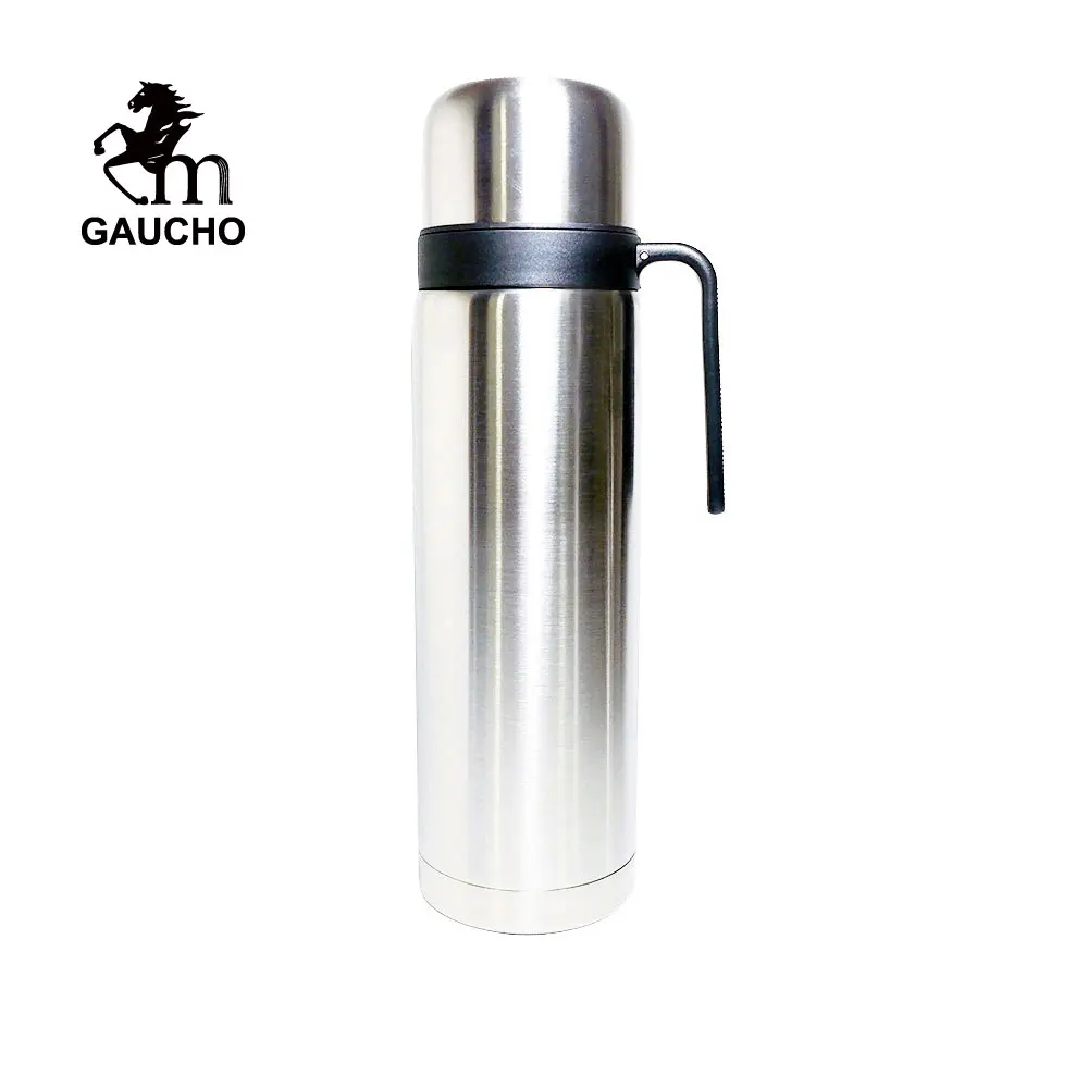 100 шт./лот Gaucho Yerba Mate термос из нержавеющей стали Вакуумная фляжка бутылка 1000 мл