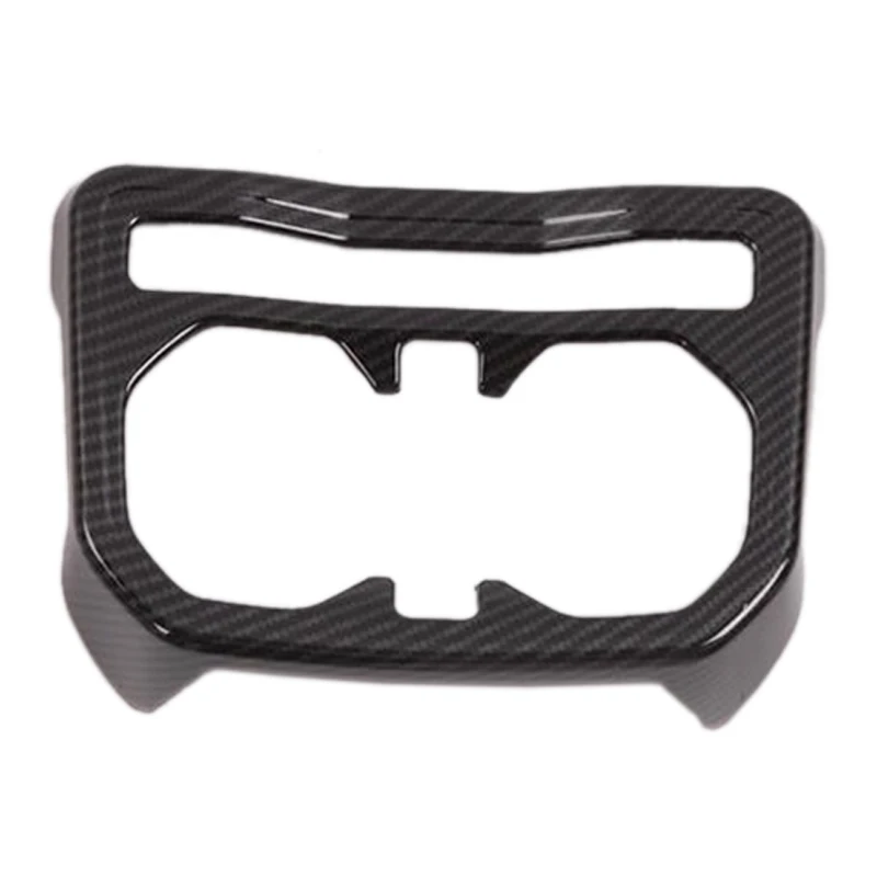 

Auto Rear ABS Back Seat Water Cup Holder Cover Trim for Jeep Wrangler JL 2018 2019 Car Styling Accessories