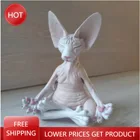 Декоративная статуя кошки Sphynx, искусственные украшения для сада, стола, домашнего декора, искусственные украшения Calavera AA50DX