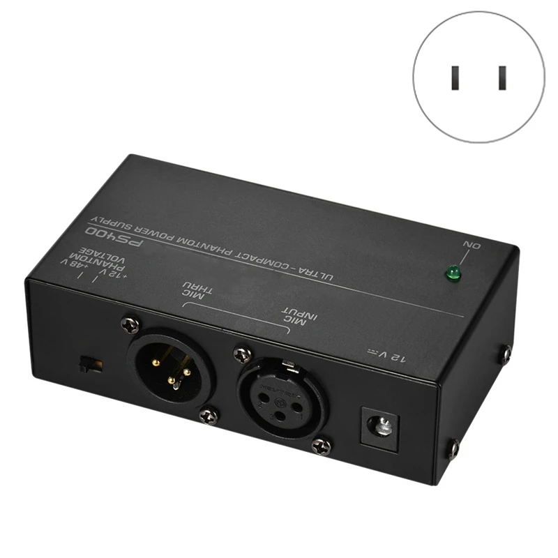 Универсальный аммиачный супер компактный конденсаторный микрофон Phantom Power 12 В с