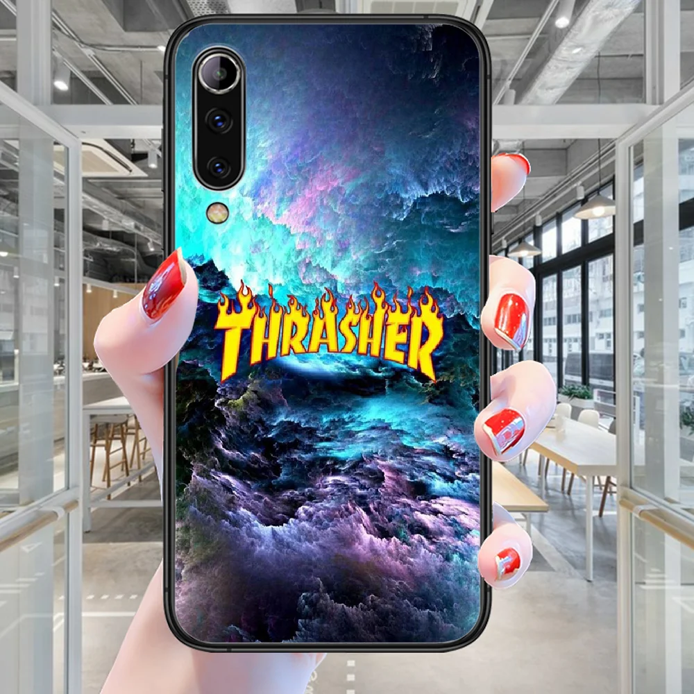 

Fashion Trend Luxury Brand Phone Case For Xiaomi Mi Note 10 A3 9 MAX 3 A2 8 9 Lite Pro Ultra black Waterproof Pretty Bumper