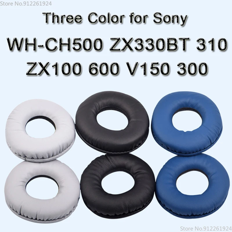 

EarTlogis Replacement Ear Pads for SONY WH-CH500 510 ZX330BT Wireless Bluetooth Headset Parts Earmuff Cover Cushion Cups Pillow
