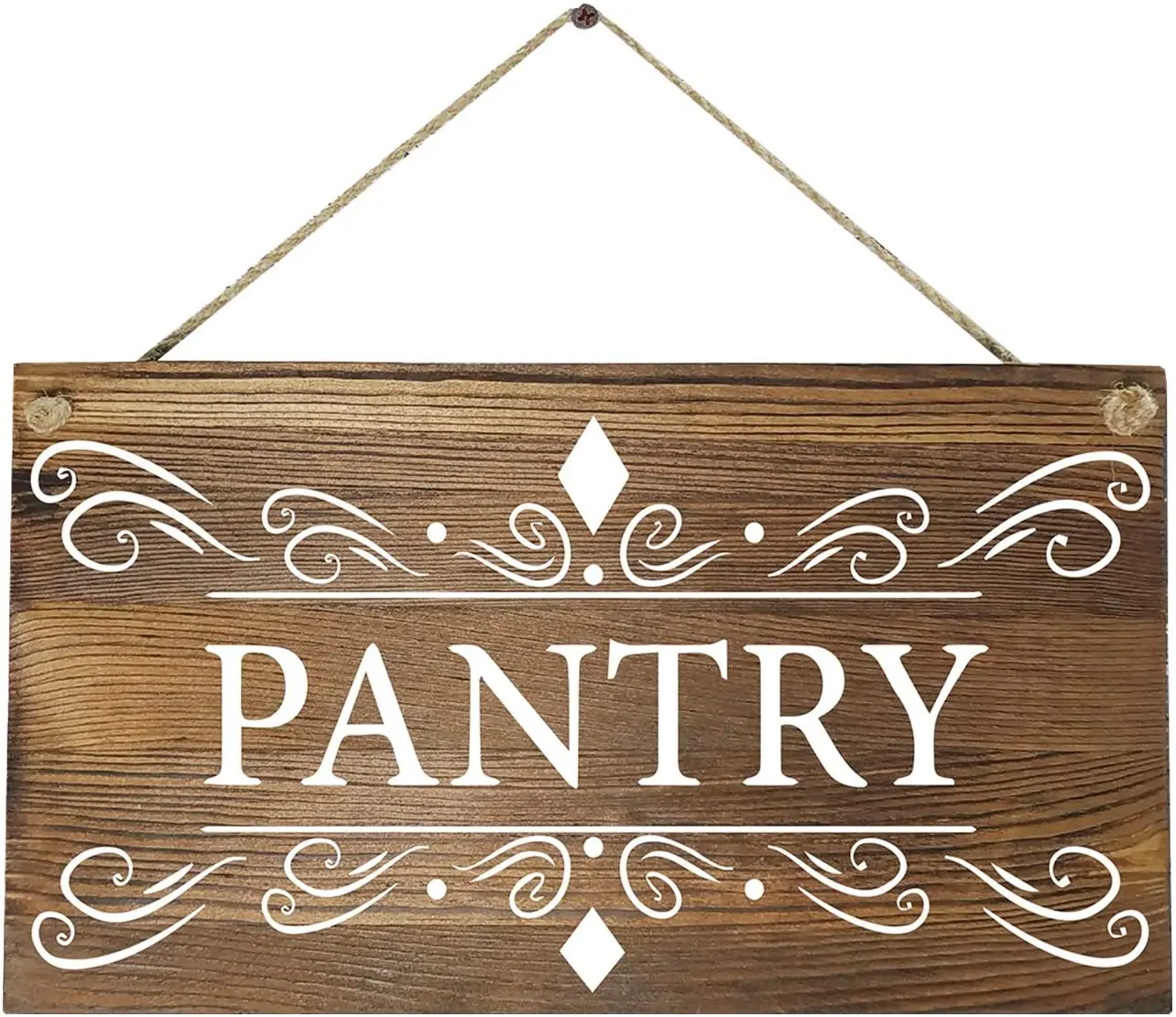 

Agantree art Pantry Rustic Farmhouse Wood Wall Sign Painting