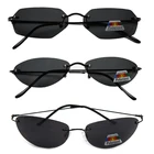 Очки солнцезащитные Мужские поляризационные в нео-матричном стиле, ультралегкие очки без оправы, брендовые дизайнерские уличные спортивные солнечные очки для вождения