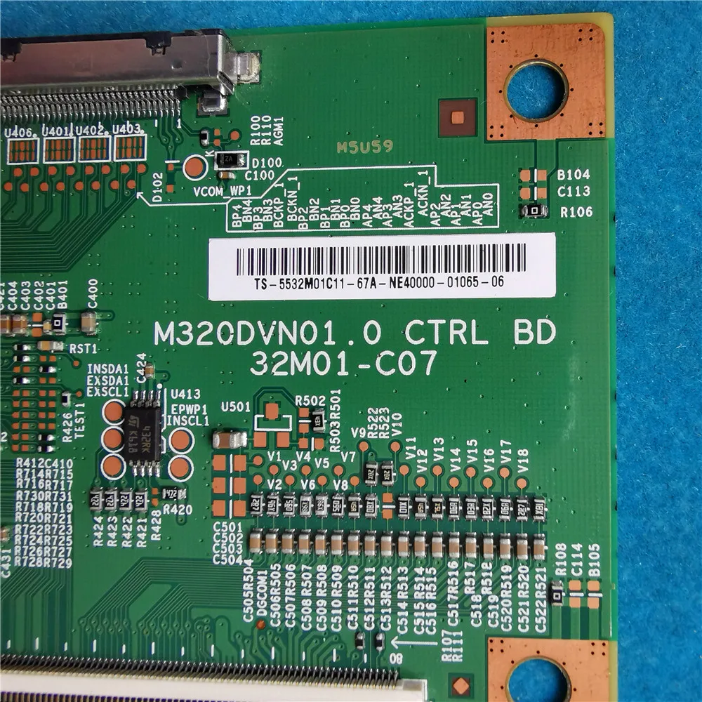 Good-working T-CON LVDS Logic Board Card Supply M320DVN01.0 CTRL BD 32M01-C07 For BDM3270QP2 BENQ EW3270-B NF32Q Q320
