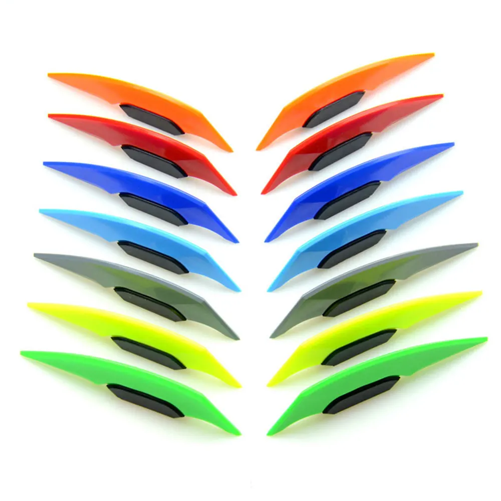 

1 пара Универсальный мотоциклетный задний обтекатель с воздушным потоком фиксированного крыла, аэродинамический чехол для губ, боковой спо...