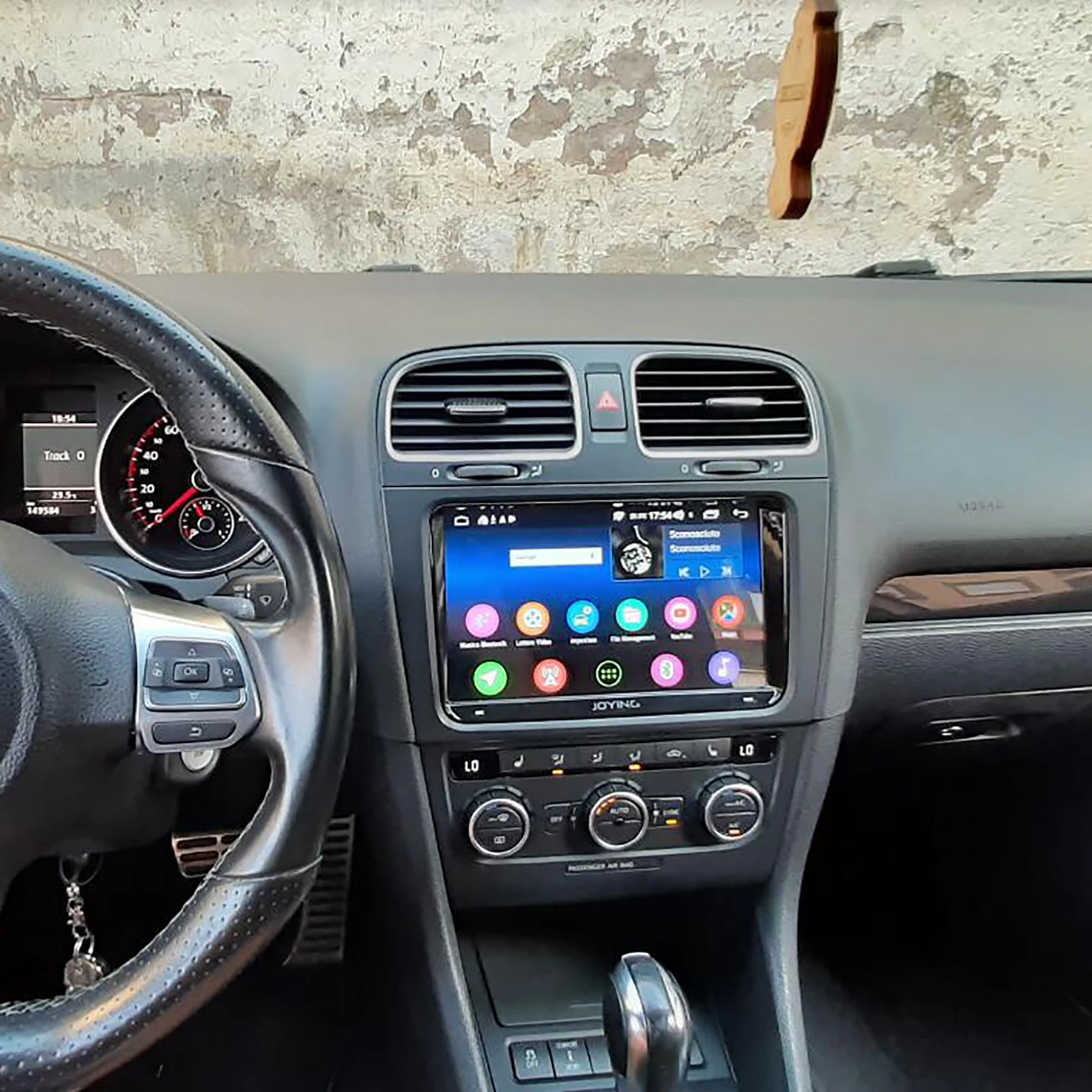 Автомобильное радио Joying 9 дюймов Android 10 для Skoda Octavia 2007 + GPS Carplay DSP SPDIF сабвуфер 5GWiFi