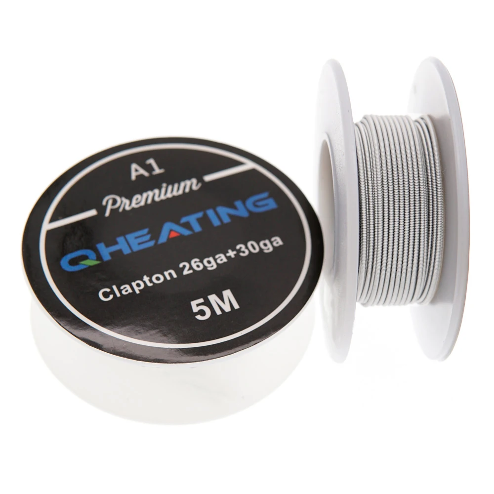 Нагревательная катушка fusedClapton для RDA RBA 26GA + 32GA 5 м/roll KA1|Аксессуары| |