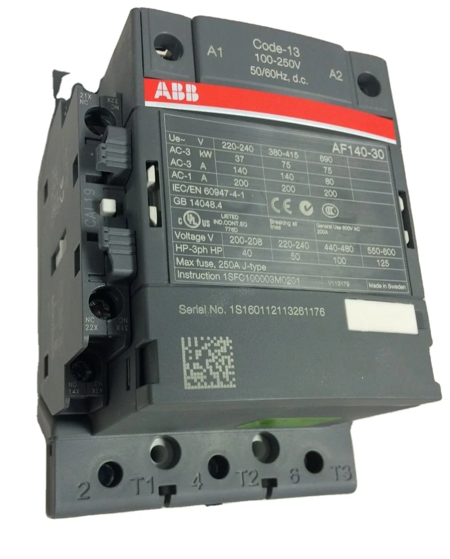 

New and original ABB-China T3S250 TMD200/2000 FF 3P 1SDA051268R1 Moulded Case Circuit Breaker -Tmax